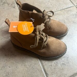 Gymboree Kids Tan Lace-Up Boots